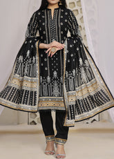 Daman By VS Textile Printed Lawn Unstitched 3 Piece Suit - VS24DPL3 2922-A