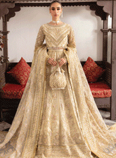 Dastaan By Imrozia Embroidered Net Unstitched 3 Piece Suit - IM23DB IB-37 ANAH