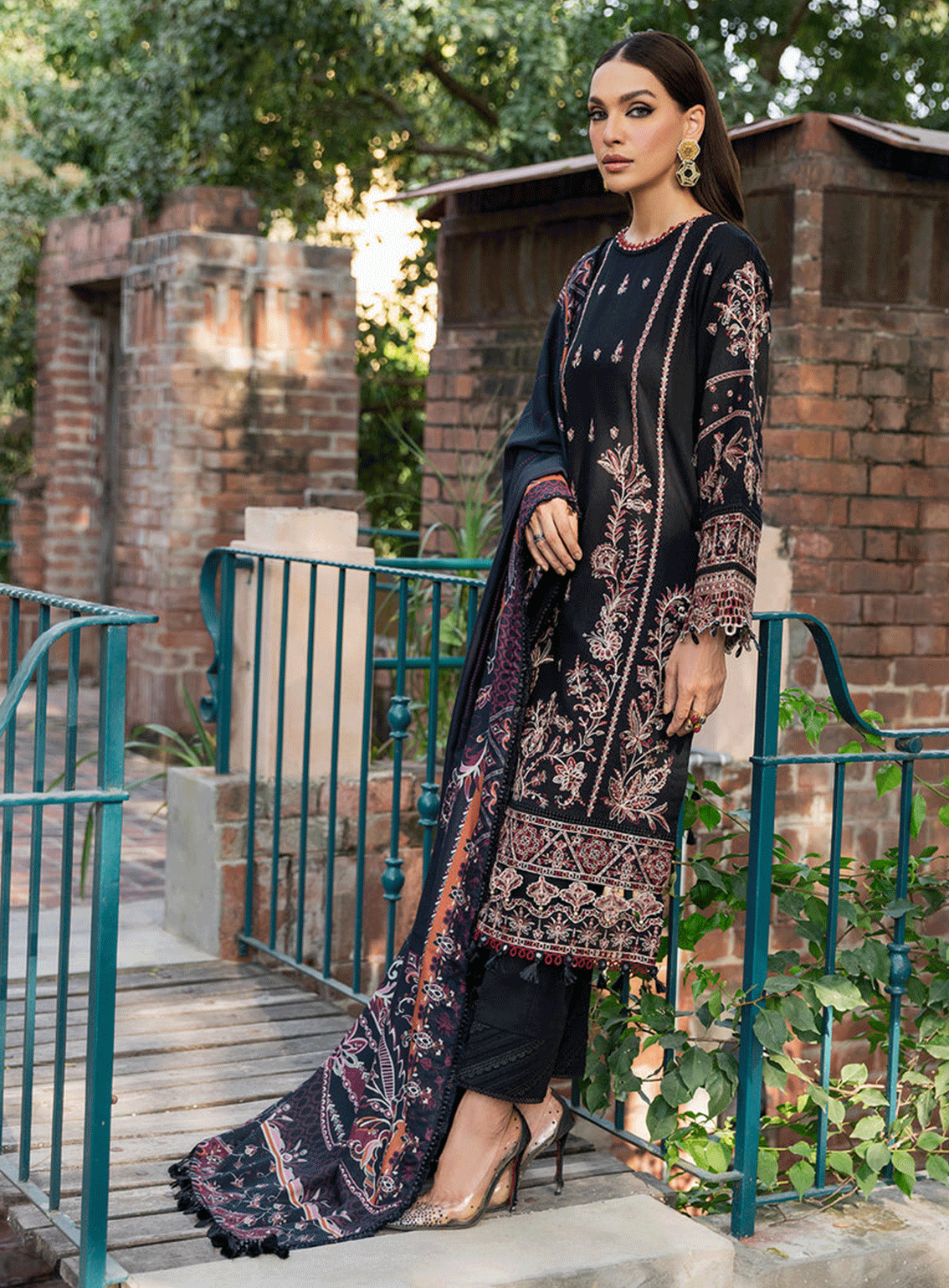 Dastoor By Farasha Embroidered Khaddar Unstitched 3 Piece Suit - 4 KHAYAL Dastoor By Farasha Embroidered Khaddar Unstitched 3 Piece Suit - 4 KHAYAL