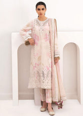 Delia By Jazmin Embroidered Lawn Unstitched 3 Piece Suit - JZ24DL 06