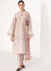 Delia By Jazmin Embroidered Lawn Unstitched 3 Piece Suit - JZ24DL 09