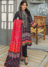 D#01 Zesh Chunri Emb Lawn Collection 123