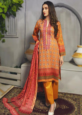 D#08 Zesh Chunri Emb Lawn Collection 123