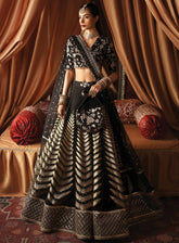 Divani By Afrozeh Embroidered Raw Silk Unstitched 3 Piece Suit - AFR23DSE AS-V2-04 ZAREEN