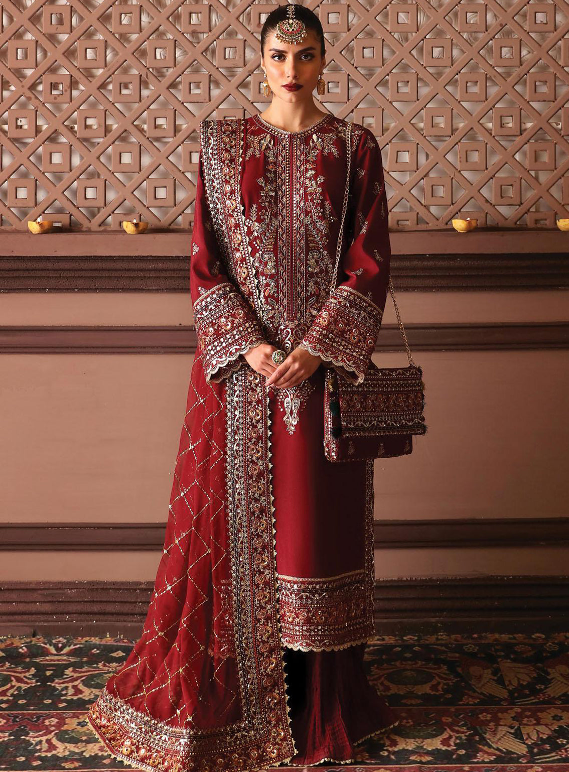 Divani By Afrozeh Embroidered Raw Silk Unstitched 3 Piece Suit - AFR23DSE AS-V2-05 NAAZ Divani By Afrozeh Embroidered Raw Silk Unstitched 3 Piece Suit - AFR23DSE AS-V2-05 NAAZ