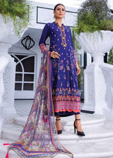 D#08 Jacquard Khuubru Luxury Emb Linen Collection 922