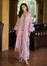 Elaf Chikankari Lawn Unstitched 3 Piece Suit - EL24CL ECT 4B