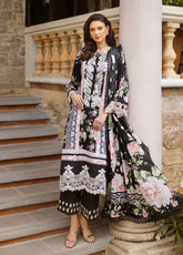 Elaf Chikankari Lawn Unstitched 3 Piece Suit - EL24CL ECT 5B