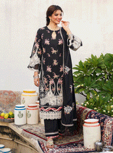 Elaf Embroidered Khaddar Unstitched 3 Piece Suit - EF23LW 02 BANAFSH