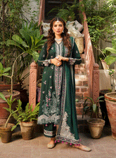 Elaf Embroidered Khaddar Unstitched 3 Piece Suit - EF23LW 1B ARZOO