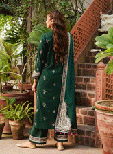 Elaf Embroidered Khaddar Unstitched 3 Piece Suit - EF23LW 1B ARZOO