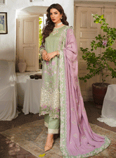 Elaf Embroidered Khaddar Unstitched 3 Piece Suit - EF23LW 4A GULSAAN