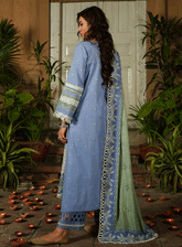 Elaf Embroidered Khaddar Unstitched 3 Piece Suit - EF23LW 4B AFSANA