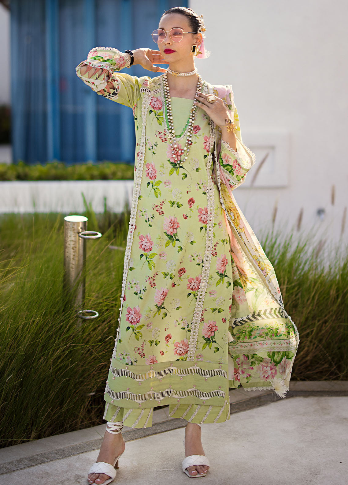 Elaf Luxury Printed Lawn 3 Piece Unstitched Suit EF24P EOP-02A CHELSEA Elaf Luxury Printed Lawn 3 Piece Unstitched Suit EF24P EOP-02A CHELSEA