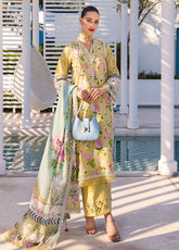 Elaf Luxury Printed Lawn 3 Piece Unstitched Suit EF24P EOP-02B HUAHIN CHIC