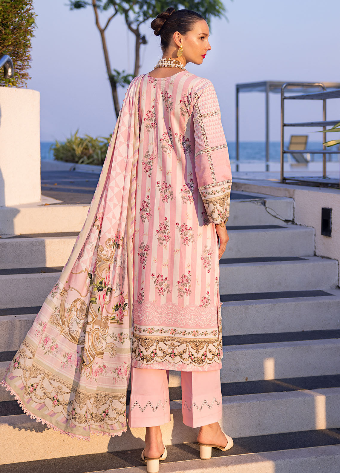 Elaf Luxury Printed Lawn 3 Piece Unstitched Suit EF24P EOP-04A THAI BLOOM Elaf Luxury Printed Lawn 3 Piece Unstitched Suit EF24P EOP-04A THAI BLOOM