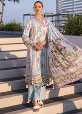 Elaf Luxury Printed Lawn 3 Piece Unstitched Suit EF24P EOP-04B MARLENE