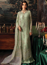 Elanora By Nureh Embroidered Chiffon Unstitched 4 Piece Suit - NU23EC NEL-32