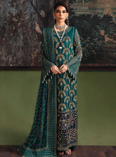 Elanora By Nureh Embroidered Chiffon Unstitched 4 Piece Suit - NU23EC NEL-36