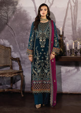 Enliven Majestic by Imrozia Premium Embroidered Chiffon 3 Piece Unstitched Suit - IMP24EL M-62 CARMEN