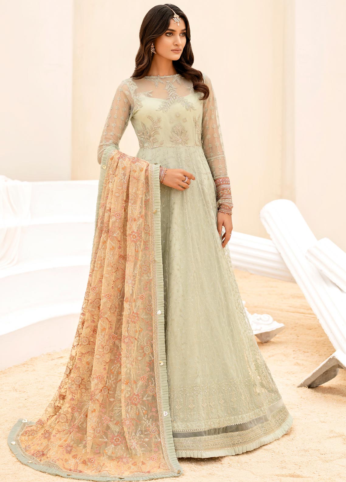 D#05 Iznik Chinon Emb Chiffon Collection 123 D#05 Iznik Chinon Emb Chiffon Collection 123