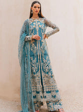 Evara By Elaf Embroidered Net Unstitched 3 Piece Suit - 7 SERAPHIM