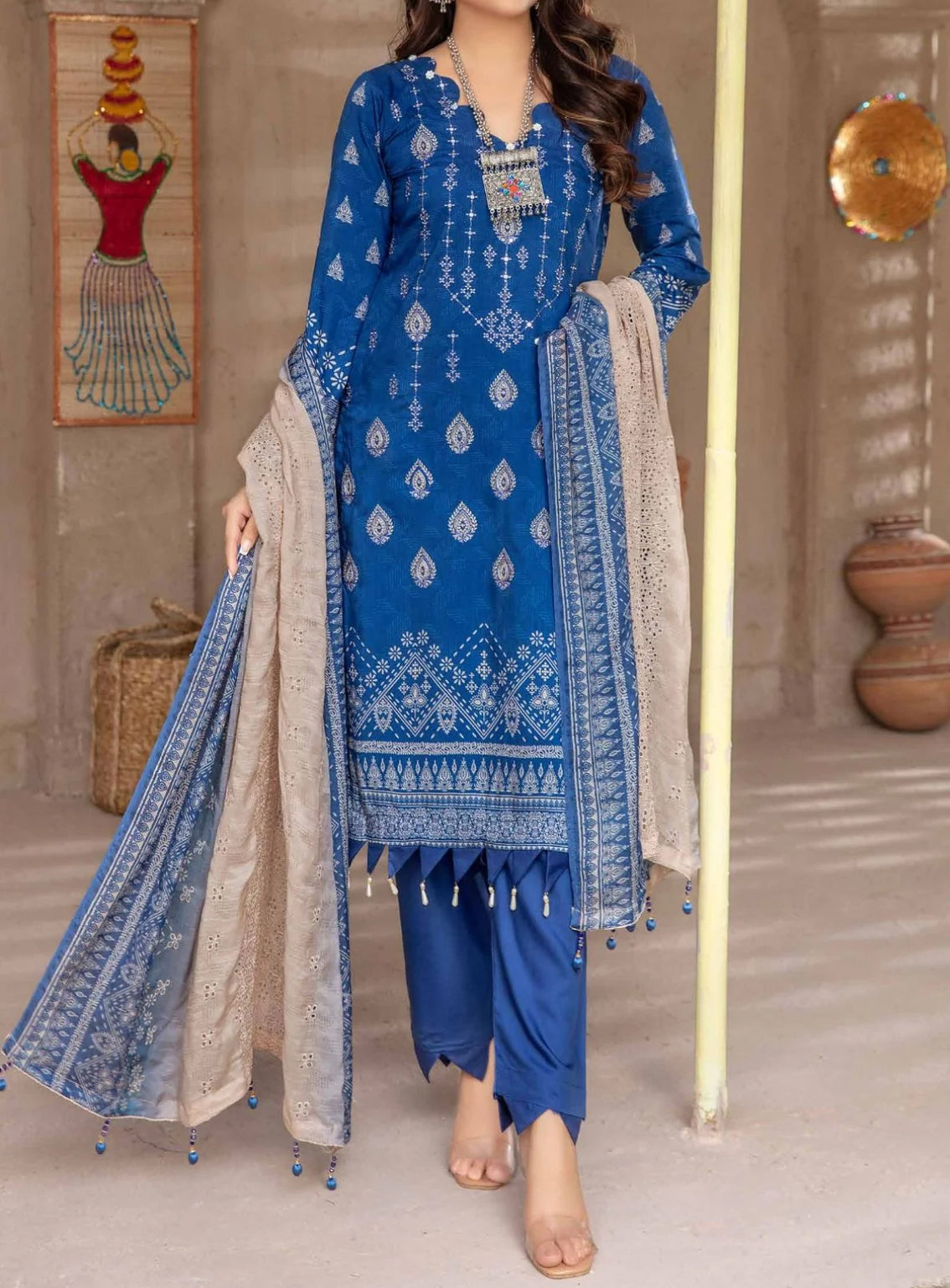 Laiba Exclusive Viscose Embroidered Unstitched 3 Piece Suit - LB23EV LV26-04 Laiba Exclusive Viscose Embroidered Unstitched 3 Piece Suit - LB23EV LV26-04