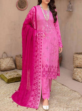 Laiba Exclusive Viscose Embroidered Unstitched 3 Piece Suit - LB23EV LV26-09