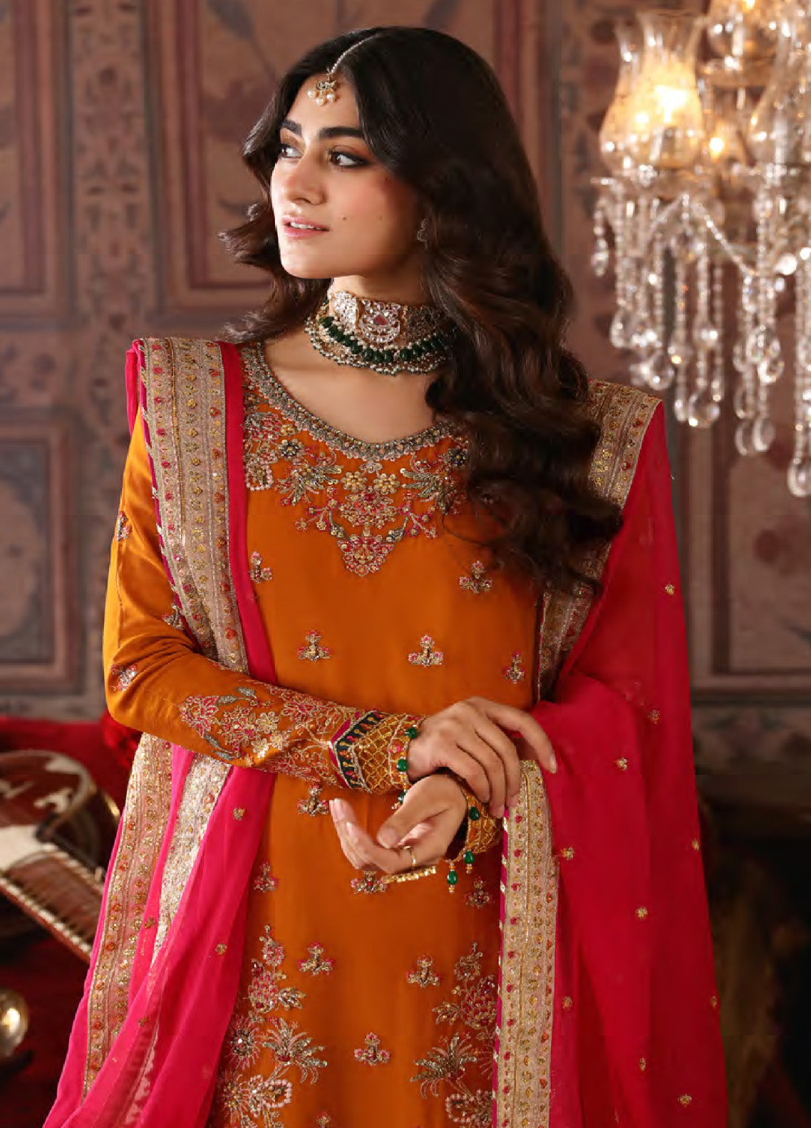 Ghazal By Emaan Adeel Luxury Embroidered Formal Chiffon 3 Piece Unstitched Suit - EA24G GH02 Ghazal By Emaan Adeel Luxury Embroidered Formal Chiffon 3 Piece Unstitched Suit - EA24G GH02