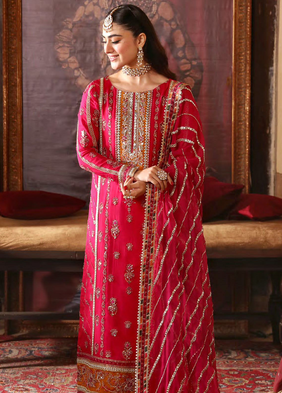 Ghazal By Emaan Adeel Luxury Embroidered Formal Chiffon 3 Piece Unstitched Suit - EA24G GH05 Ghazal By Emaan Adeel Luxury Embroidered Formal Chiffon 3 Piece Unstitched Suit - EA24G GH05