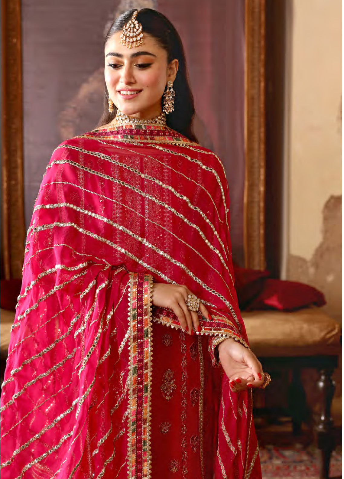 Ghazal By Emaan Adeel Luxury Embroidered Formal Chiffon 3 Piece Unstitched Suit - EA24G GH05 Ghazal By Emaan Adeel Luxury Embroidered Formal Chiffon 3 Piece Unstitched Suit - EA24G GH05