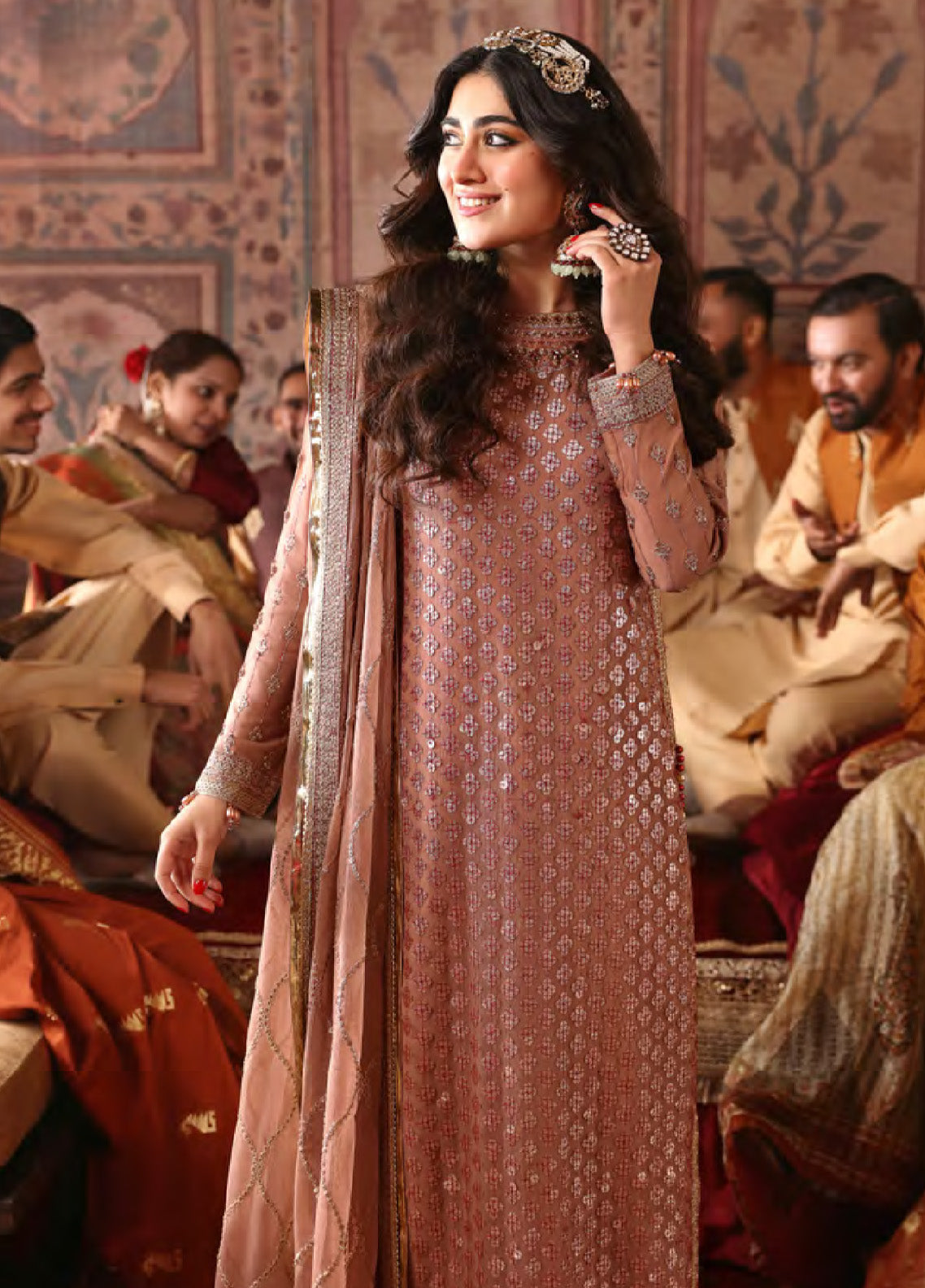 Ghazal By Emaan Adeel Luxury Embroidered Formal Chiffon 3 Piece Unstitched Suit - EA24G GH07 Ghazal By Emaan Adeel Luxury Embroidered Formal Chiffon 3 Piece Unstitched Suit - EA24G GH07