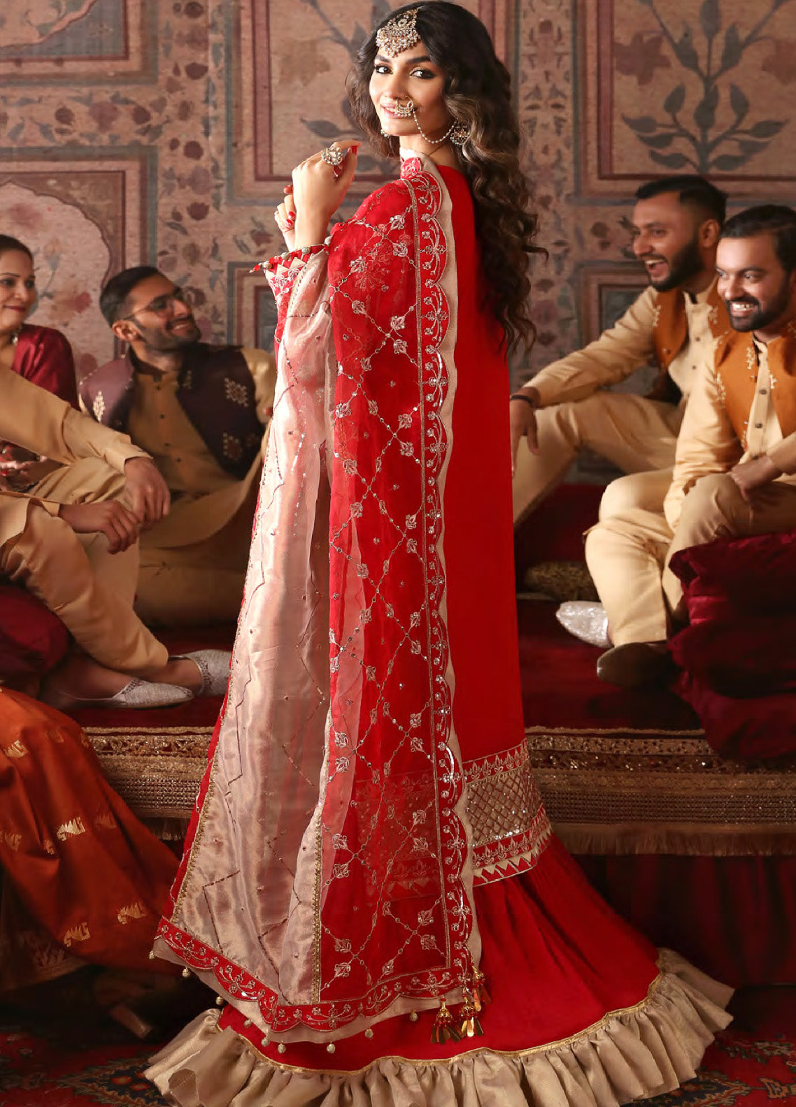 Ghazal By Emaan Adeel Luxury Embroidered Formal Chiffon 3 Piece Unstitched Suit - EA24G GH08 Ghazal By Emaan Adeel Luxury Embroidered Formal Chiffon 3 Piece Unstitched Suit - EA24G GH08