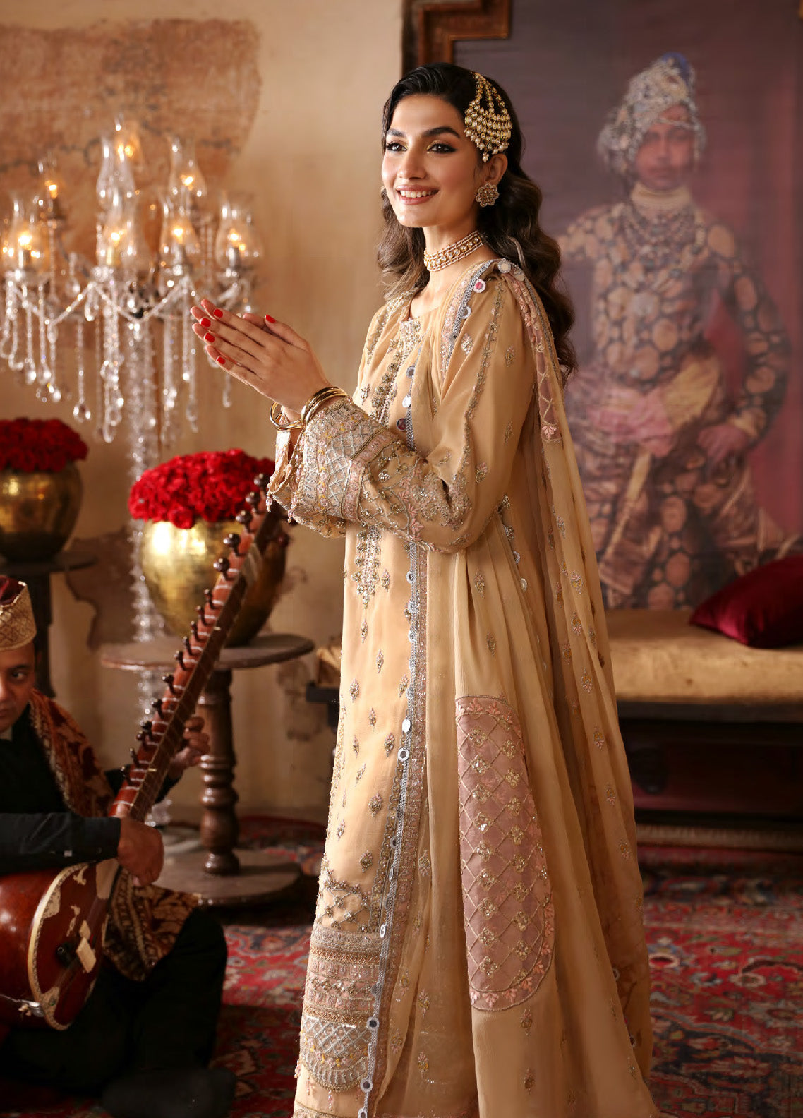 Ghazal By Emaan Adeel Luxury Embroidered Formal Chiffon 3 Piece Unstitched Suit - EA24G GH09 Ghazal By Emaan Adeel Luxury Embroidered Formal Chiffon 3 Piece Unstitched Suit - EA24G GH09