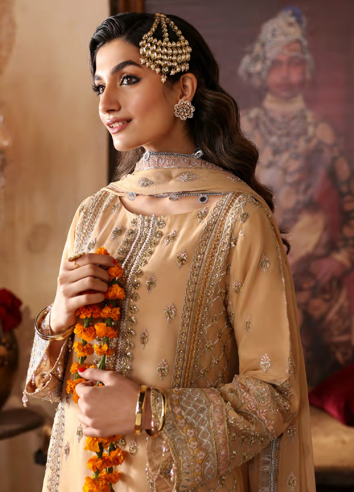 Ghazal By Emaan Adeel Luxury Embroidered Formal Chiffon 3 Piece Unstitched Suit - EA24G GH09 Ghazal By Emaan Adeel Luxury Embroidered Formal Chiffon 3 Piece Unstitched Suit - EA24G GH09