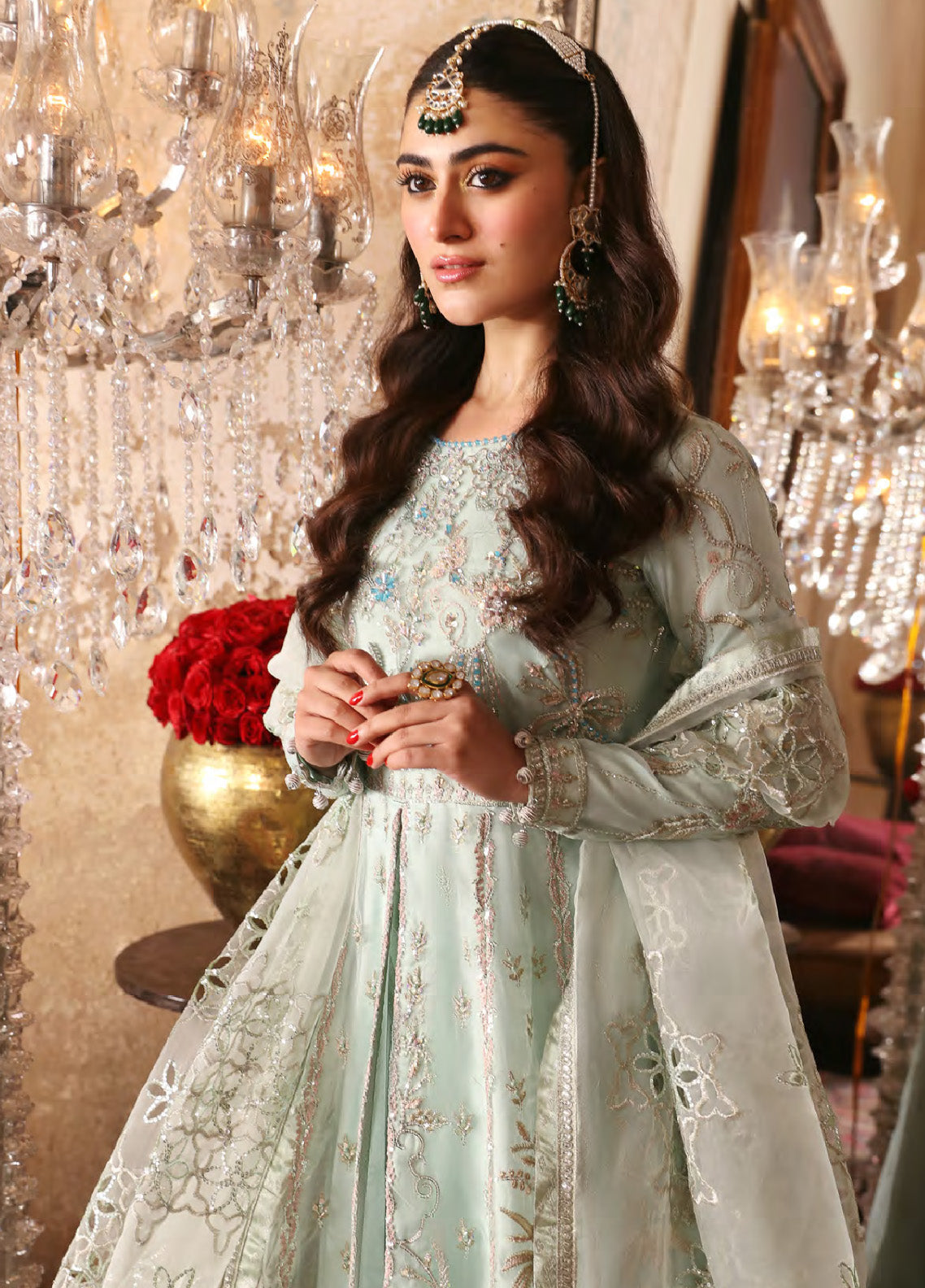 Ghazal By Emaan Adeel Luxury Embroidered Formal Organza 3 Piece Unstitched Suit - EA24G GH03 Ghazal By Emaan Adeel Luxury Embroidered Formal Organza 3 Piece Unstitched Suit - EA24G GH03