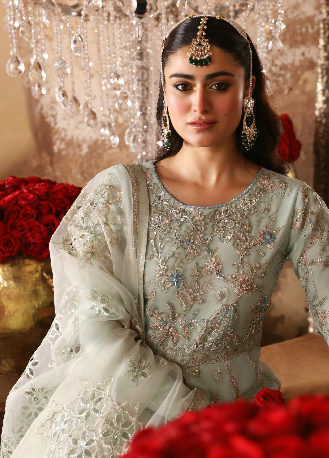 Ghazal By Emaan Adeel Luxury Embroidered Formal Organza 3 Piece Unstitched Suit - EA24G GH03 Ghazal By Emaan Adeel Luxury Embroidered Formal Organza 3 Piece Unstitched Suit - EA24G GH03