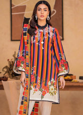 Gul Ahmed Embroidered Lawn Unstitched 3 Piece Suit - GA24EL CL-42136