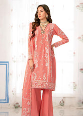 Gul Ahmed Embroidered Lawn Unstitched 3 Piece Suit - GA24EL DN-42009