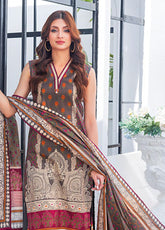 Gul Ahmed Printed Lawn Unstitched 3 Piece Suit - GA24EL CL-42123 A