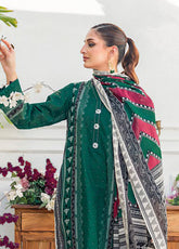 Gul Ahmed Printed Lawn Unstitched 3 Piece Suit - GA24EL CL-42204 A