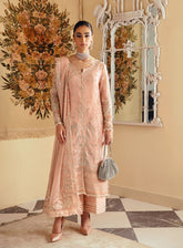 Gulaal Embroidered Chiffon Unstitched 4 Piece Suit - 03