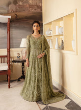 Gulaal Embroidered Chiffon Unstitched 4 Piece Suit - 07