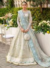 Gulaal Embroidered Organza Unstitched 4 Piece Suit - GL23W GL-WU-23V1-06 NAREENA