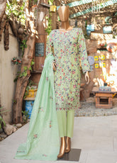 HZ Textile Embroidered Lawn Unstitched 3 Piece Suit - HZ24OP 71