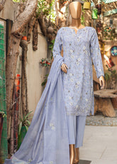 HZ Textile Embroidered Lawn Unstitched 3 Piece Suit - HZ24OP 73
