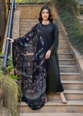 Haya By Schick Embroidered Lawn Unstitched 3 Piece Suit - SDH24HL 02