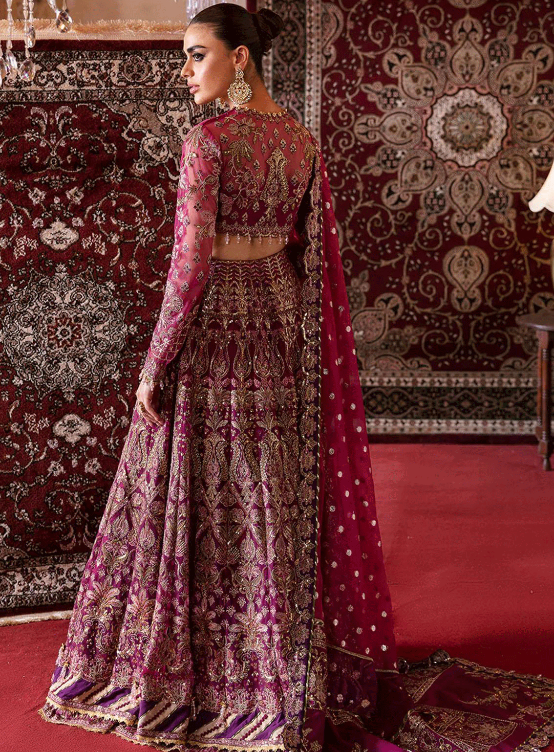 Hayat By Afrozeh Embroidered Net Unstitched 3 Piece Suit - 10 ABIR Hayat By Afrozeh Embroidered Net Unstitched 3 Piece Suit - 10 ABIR