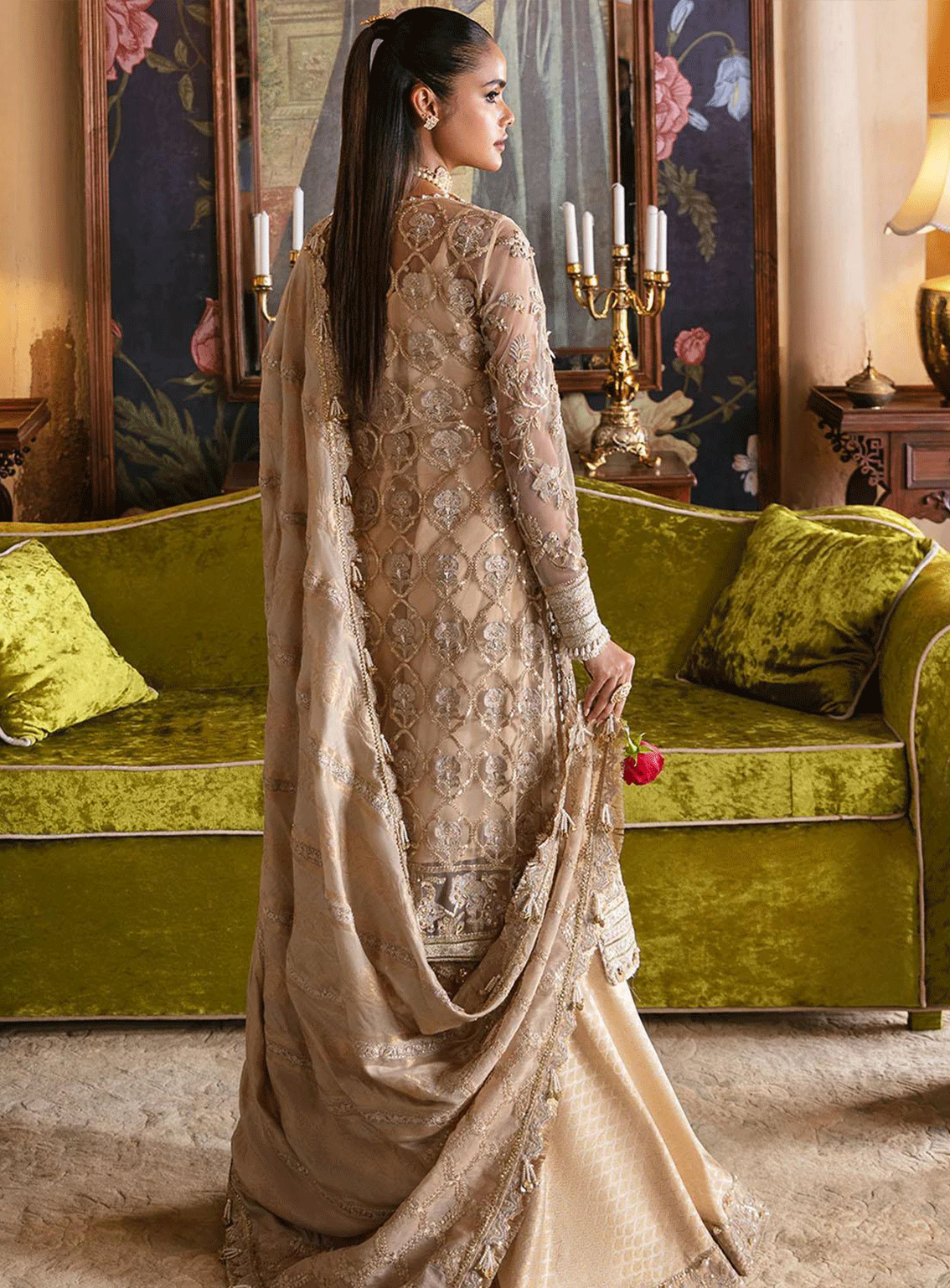 Hayat By Afrozeh Embroidered Net Unstitched 3 Piece Suit - 1 SABAT Hayat By Afrozeh Embroidered Net Unstitched 3 Piece Suit - 1 SABAT