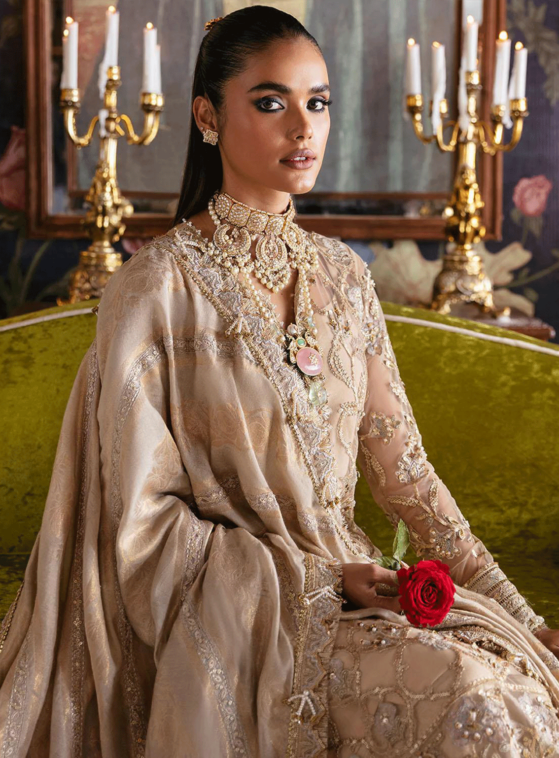 Hayat By Afrozeh Embroidered Net Unstitched 3 Piece Suit - 1 SABAT Hayat By Afrozeh Embroidered Net Unstitched 3 Piece Suit - 1 SABAT